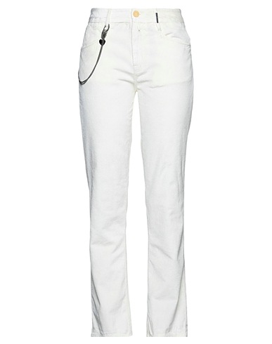 HIGH Casual pants Ivory 50% Rayon, 48% Cotton, 2% Elastane