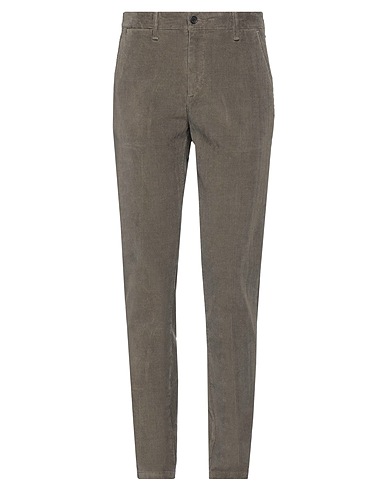 LIU •JO MAN Casual pants Military green 98% Cotton, 2% Elastane