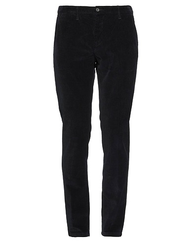 LIU •JO MAN Casual trouser Black 98% Cotton, 2% Elastane