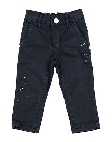 MANUELL & FRANK Casual trouser Midnight blue 98% Cotton, 2% Elastane
