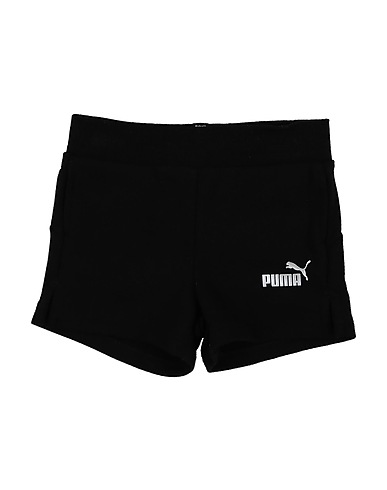 PUMA Pantalone felpa ESS+ Shorts TR G
 Nero 68% Cotone, 32% Poliestere, Elastan