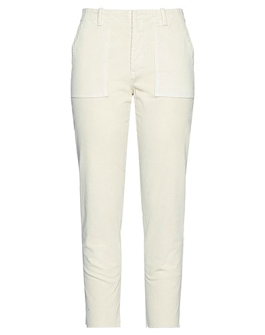 NILI LOTAN Pantalone Avorio 93% Cotone, 6% Poliestere, 1% Elastan