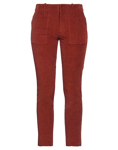 NILI LOTAN Casual pants Brick 93% Cotton, 6% Polyester, 1% Elastane