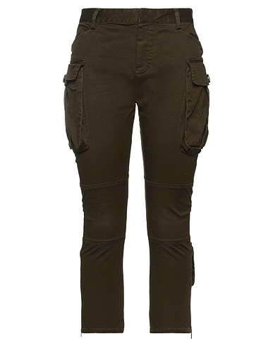 DSQUARED2 Casual trouser Military green 97% Cotton, 3% Elastane