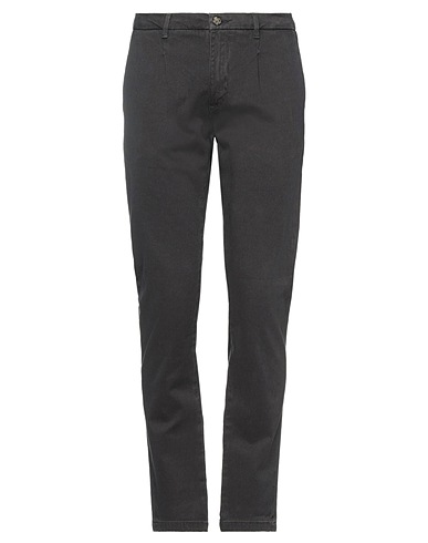 LIU •JO MAN Casual pants Charcoal 98% Cotton, 2% Elastane