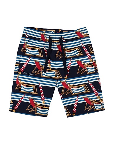 DOLCE&GABBANA Shorts & Bermudas Nachtblau 100% Baumwolle