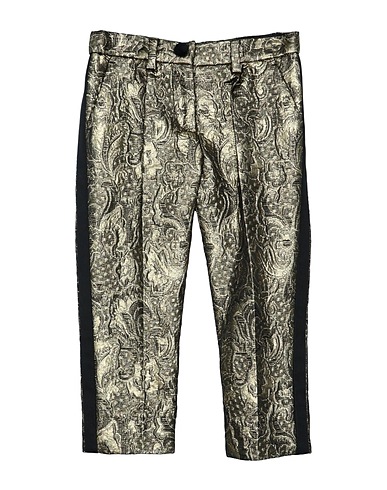 DOLCE&GABBANA Pantalone Oro 36% Acetato, 31% Acrilico, 13% Lana, 10% Poliestere, 10% Viscosa
