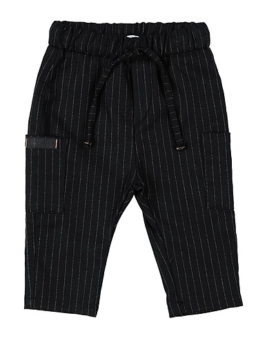 MANUEL RITZ Pantalone Nero 65% Poliestere, 33% Viscosa, 2% Elastan