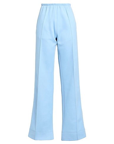 PALM ANGELS Casual pants Sky blue 52% Cotton, 48% Polyester