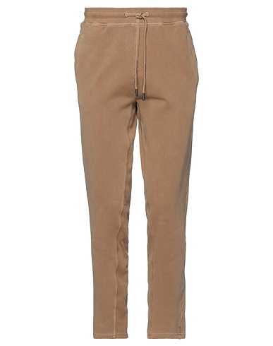 MANUEL RITZ Casual pants Khaki 94% Cotton, 6% Elastane