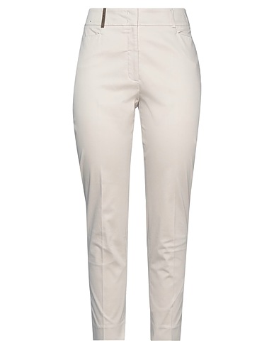 ACCUÀ by PSR Pantalone Grigio chiaro 96% Cotone, 4% Elastan