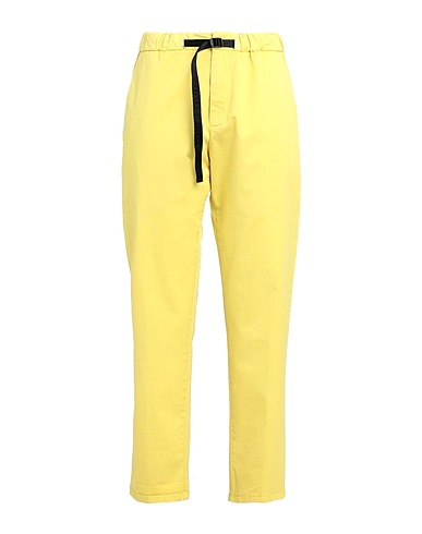 WHITE SAND Pantalone Giallo 97% Cotone, 3% Elastan