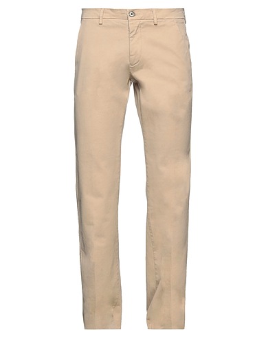 MASON'S Casual trouser EM'S Beige 97% Cotton, 3% Elastane