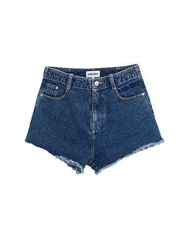 KENZO Denim shorts Blue 100% Cotton