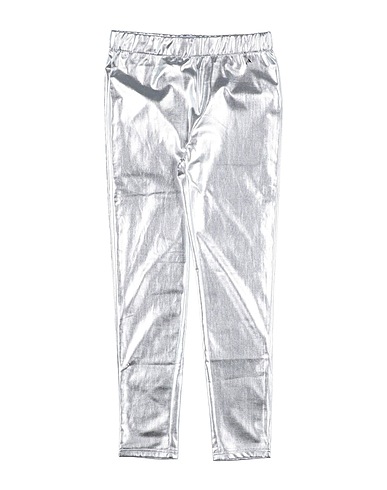 PATRIZIA PEPE Leggings Silver 90% Polyester, 10% Elastane