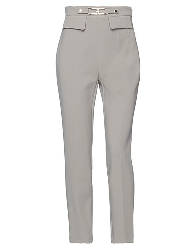 ELISABETTA FRANCHI Casual trouser Grey 96% Polyester, 4% Elastane