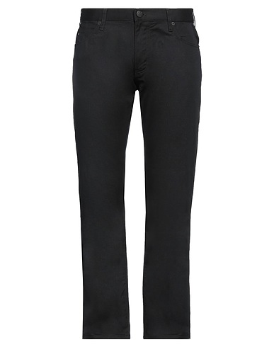 EMPORIO ARMANI 5ポケットパンツ ブラック コットン 98% / ポリウレタン 2%