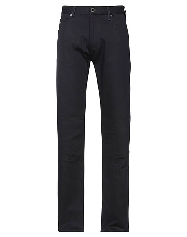 EMPORIO ARMANI 5-pocket Midnight blue 98% Cotton, 2% Elastane