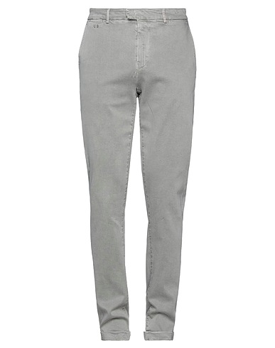 TRAMAROSSA Denim trousers Grey 87% Cotton, 9% Polyester, 4% Elastane