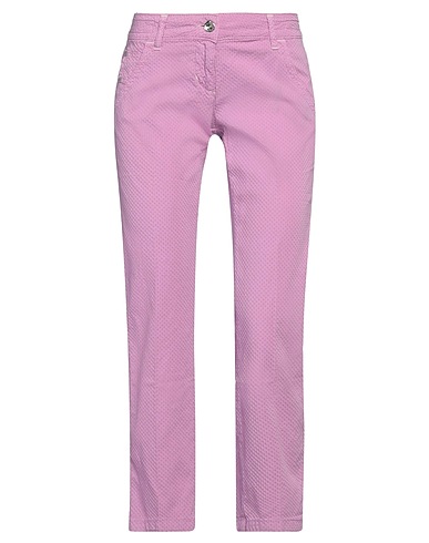 JACOB COHЁN Casual trouser Mauve 97% Cotton, 3% Elastane