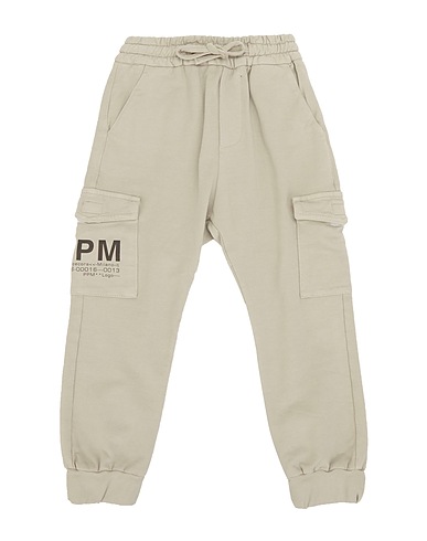 PAOLO PECORA Casual trouser Grey 95% Cotton, 5% Elastane