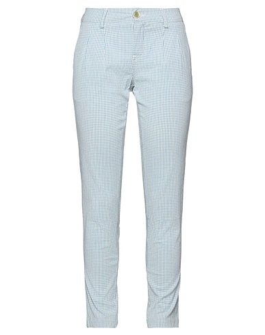 JACOB COHЁN Casual trouser Sky blue 84% Cotton, 14% Polyamide, 2% Elastane