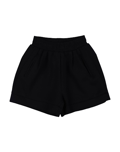 FUN & FUN Shorts & Bermuda Black 70% Rayon, 25% Nylon, 5% Elastane