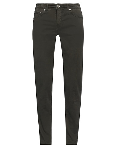 BARBA Napoli Denim pants Dark brown 98% Cotton, 2% Elastane