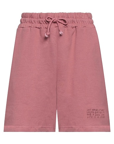 ELEVEN PARIS Shorts & Bermuda Antique rose 100% Cotton