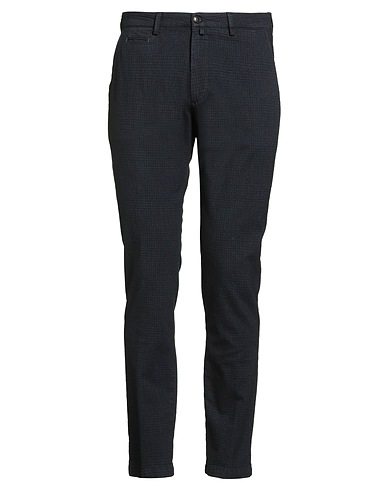 BRIGLIA 1949 Casual pants Midnight blue 48% Cotton, 33% Polyester, 18% Viscose, 1% Elastane