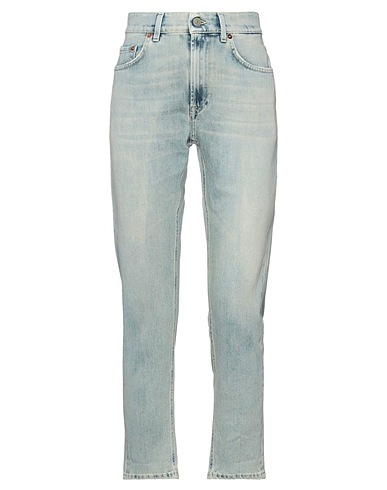 DONDUP Denim trousers Blue 89% Cotton, 11% Elastomultiester