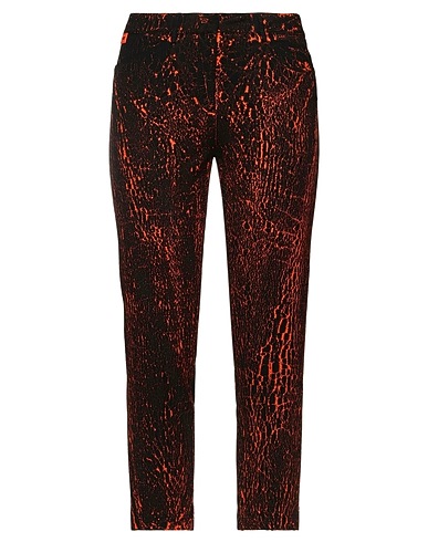 ROSSANO PERINI Casual trouser Black 99% Virgin Wool, 1% Elastane