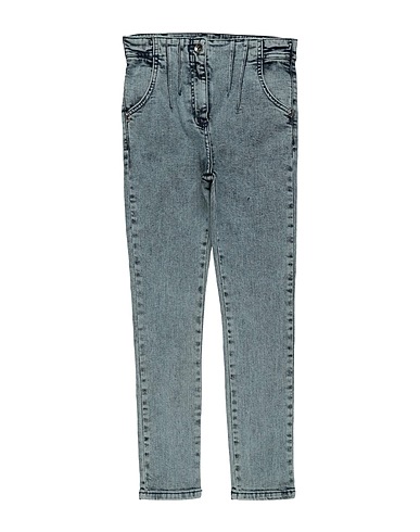 PATRIZIA PEPE Denim trousers Blue 98% Cotton, 2% Elastane