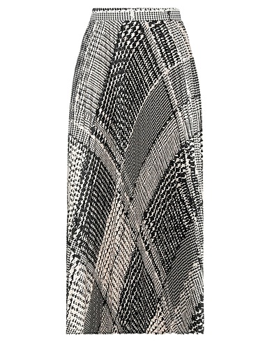 TWINSET Long skirt Beige 100% Polyester