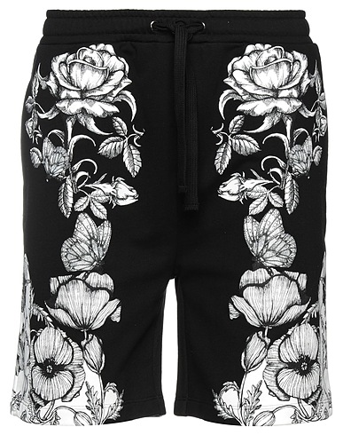 VALENTINO GARAVANI Shorts & Bermuda Black 100% Cotton