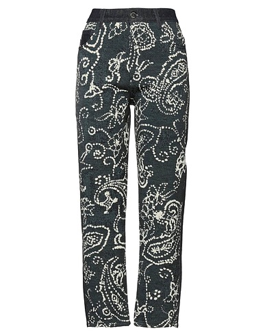 BEATRICE .B Denim trousers Midnight blue 100% Cotton, Polyester, Other Fibres