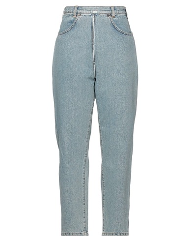 PHILOSOPHY di LORENZO SERAFINI Denim trousers Blue 100% Cotton