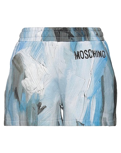MOSCHINO Pantalone felpa Celeste 100% Cotone