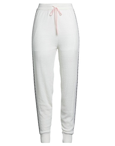 M MISSONI Pantalone Avorio 50% Lana, 45% Viscosa, 5% Poliammide