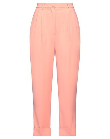 HEBE STUDIO Casual trouser Salmon pink 100% Polyester