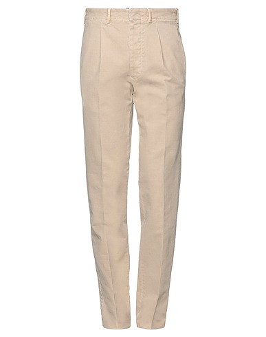 THE GIGI Casual pants Beige 98% Cotton, 2% Elastane