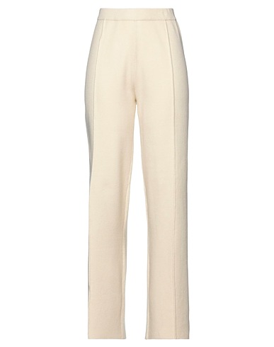 NA-KD Casual trouser Ivory 77% Polyester, 23% Viscose