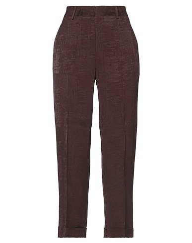 ANTONELLI Casual pants Burgundy 100% Viscose