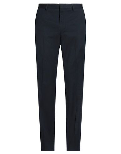 DRIES VAN NOTEN Casual trouser Midnight blue 56% Cotton, 44% Wool