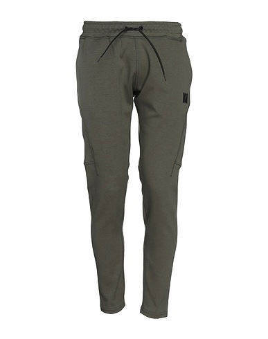 SUPERDRY Casual trouser Military green 60% Cotton, 40% Polyester