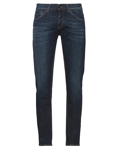 DONDUP Denim trousers Blue 98% Cotton, 2% Elastane