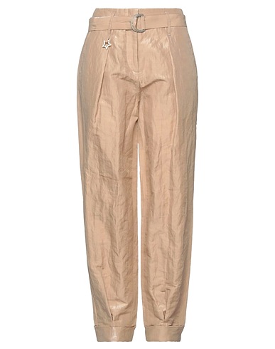 LORENA ANTONIAZZI Pantalone Beige 88% Cotone, 12% Poliestere