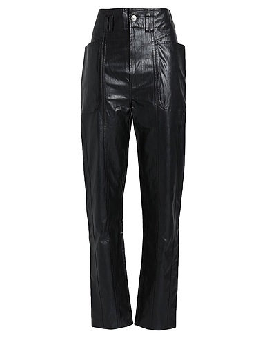 MARANT ÉTOILE Casual trouser Black 95% Polyurethane, 5% Viscose
