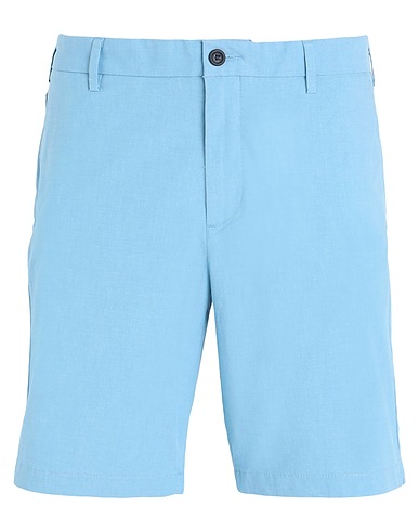 DOCKERS Shorts & Bermuda Sky blue 98% Cotton, 2% Elastane