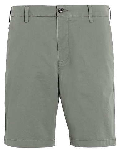 DOCKERS Shorts & Bermuda Military green 98% Cotton, 2% Elastane
